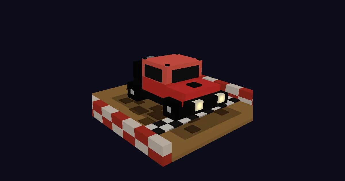 Skärmdump av Off-Road Pixel Racer