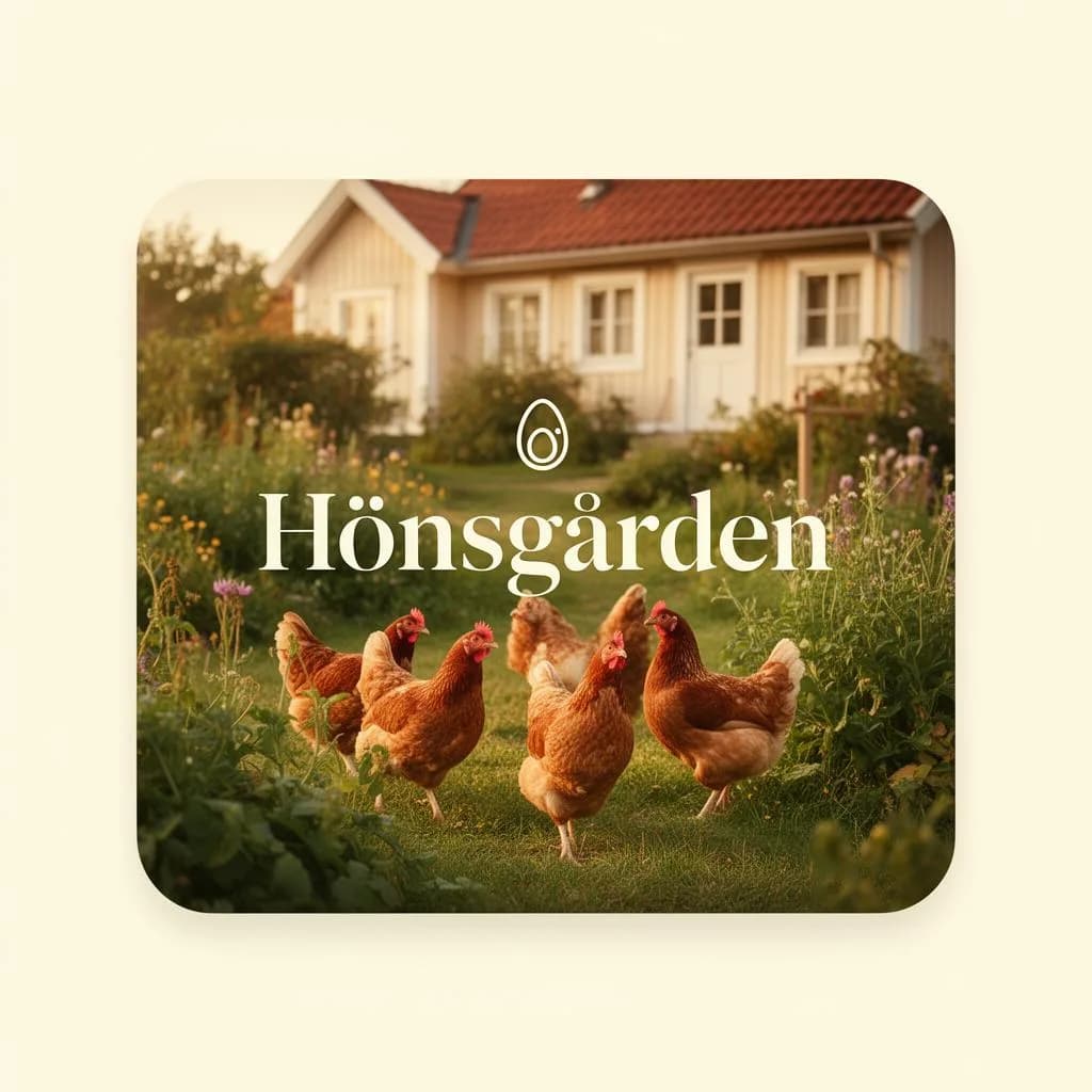 Skärmdump av Hönsgården – svensk app för hönsägare, ägglogg och hönskalender