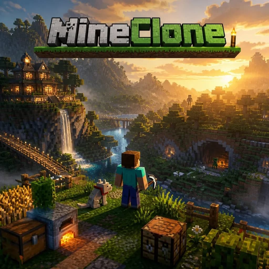 Skärmdump av MineClone