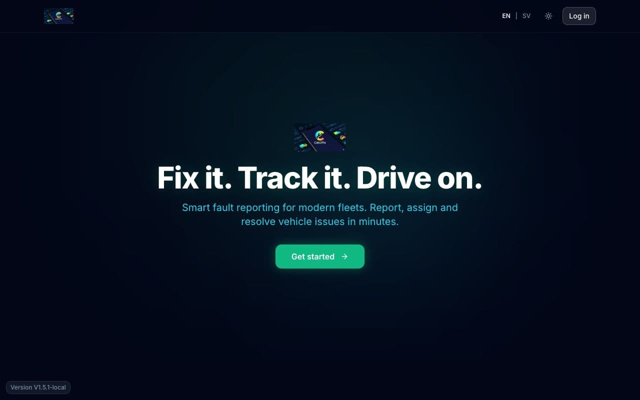 Skärmdump av Cab2Fix